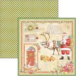 Blocco di Carte Scrap Dear Santa cm 30 x 30