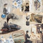 Blocco di Carte Scrap Eastern Journey Pad cm 20 x 20