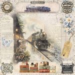 Blocco di Carte Scrap Eastern Journey Pad cm 20 x 20