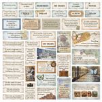 Blocco di Carte Scrap Eastern Journey Pad cm 20 x 20