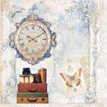 Blocco di Carte Scrap Eastern Journey Paper Pad cm 30 x 30