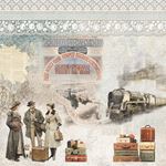 Blocco di Carte Scrap Eastern Journey Paper Pad cm 30 x 30