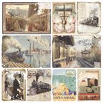 Blocco di Carte Scrap Eastern Journey Paper Pad cm 30 x 30