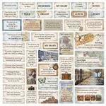 Blocco di Carte Scrap Eastern Journey Patterns Pad cm 30 x 30