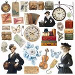 Blocco di Carte Scrap Eastern Journey Patterns Pad cm 30 x 30