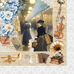 Blocco di Carte Scrap Eastern Journey Patterns Pad cm 30 x 30