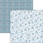 Blocco di Carte Scrap Elegance of Blue cm 20 x 20