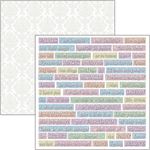 Blocco di Carte Scrap Enchanted Land cm 15 x 15