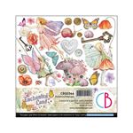 Blocco di Carte Scrap Enchanted Land cm 15 x 15