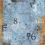 Blocco di Carte Scrap Engine of the Future cm 30 x 30