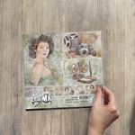 Blocco di Carte Scrap Enigma cm 20 x 20