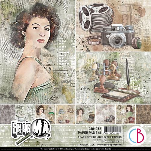 Blocco di Carte Scrap Enigma cm 20 x 20