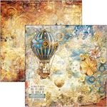 Blocco di Carte Scrap Espirit de Voyage cm 30 x 30