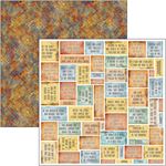 Blocco di Carte Scrap Espirit de Voyage cm 30 x 30