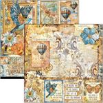 Blocco di Carte Scrap Espirit de Voyage cm 30 x 30
