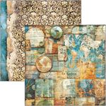 Blocco di Carte Scrap Espirit de Voyage cm 30 x 30
