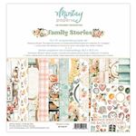 Blocco di Carte Scrap Family Stories cm 30 x 30