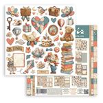 Blocco di Carte Scrap Family cm 20 x 20