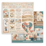 Blocco di Carte Scrap Family cm 30 X 30