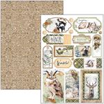 Blocco di Carte Scrap Forest Tales Creative Pad A4