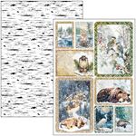 Blocco di Carte Scrap Forest Tales Creative Pad A4