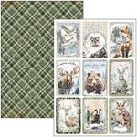 Blocco di Carte Scrap Forest Tales Creative Pad A4