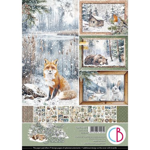 Blocco di Carte Scrap Forest Tales Creative Pad A4