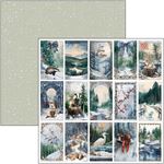 Blocco di Carte Scrap Forest Tales Patterns Pad cm 30 x 30