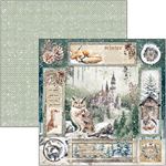 Blocco di Carte Scrap Forest Tales cm 20 x 20