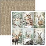 Blocco di Carte Scrap Forest Tales cm 20 x 20