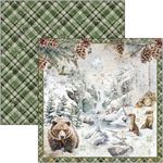 Blocco di Carte Scrap Forest Tales cm 20 x 20