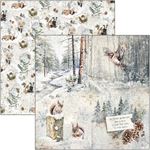Blocco di Carte Scrap Forest Tales cm 30 x 30
