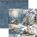 Blocco di Carte Scrap Forest Tales cm 30 x 30