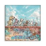 Blocco di Carte Scrap Furry Friends 2 cm 20 x 20
