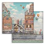 Blocco di Carte Scrap Furry Friends 2 cm 20 x 20