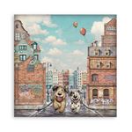 Blocco di Carte Scrap Furry Friends 2 cm 20 x 20