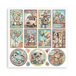 Blocco di Carte Scrap Furry Friends 2 cm 30 X 30