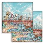 Blocco di Carte Scrap Furry Friends 2 cm 30 X 30