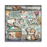 Blocco di Carte Scrap Furry Friends 2 cm 30 X 30