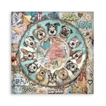 Blocco di Carte Scrap Furry Friends 2 cm 30 X 30