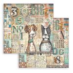 Blocco di Carte Scrap Furry Friends cm 20 X 20