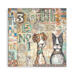 Blocco di Carte Scrap Furry Friends cm 20 X 20