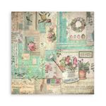 Blocco di Carte Scrap Garden cm 20 X 20