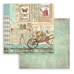 Blocco di Carte Scrap Garden cm 20 X 20