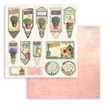 Blocco di Carte Scrap Garden cm 20 X 20