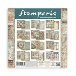 Blocco di Carte Scrap Gardens of Time cm 20 x 20