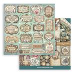 Blocco di Carte Scrap Gardens of Time cm 20 x 20