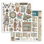 Blocco di Carte Scrap Gardens of Time cm 30 X 30