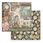 Blocco di Carte Scrap Gardens of Time cm 30 X 30
