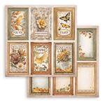 Blocco di Carte Scrap Golden Harmony cm 20 X 20